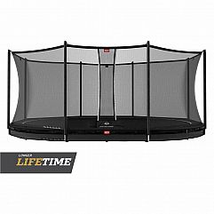 Батут Berg Grand Favorit InGround 520см Black із сіткою Comfort
