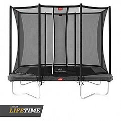 Батут Berg Ultim Favorit 280см Greyз сіткою Comfort