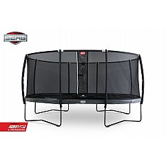 Батут Berg Grand Elite 520см Grey із сіткою Deluxe