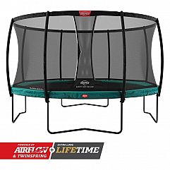 Батут Berg Champion 430см Green з сіткою Deluxe