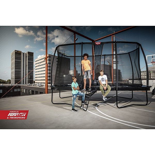 Батут Berg Ultim Elite 500см Grey с сеткой DLX XL