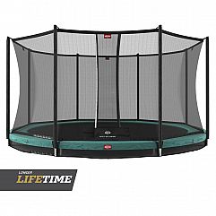 Батут Berg InGround Favorit Green 430cm сеткою Comfort