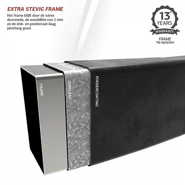 Батут Berg Ultim Elite FlatGround 500cm Grey сеткою DLX XL