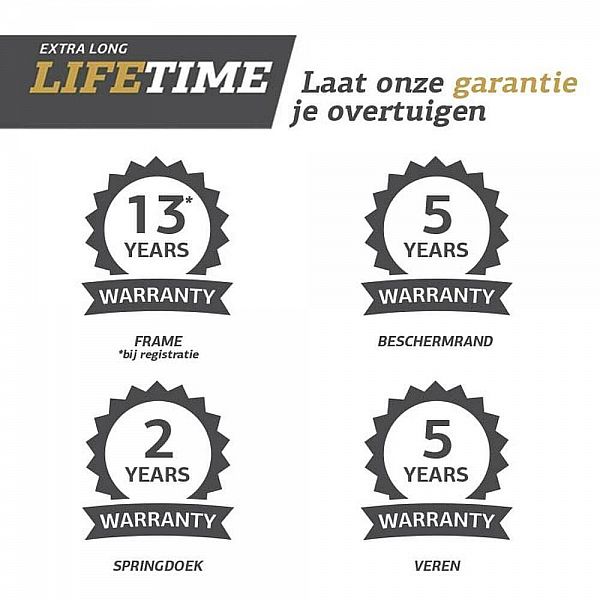 Батут Berg Ultim Elite FlatGround 500cm Grey сеткою DLX XL