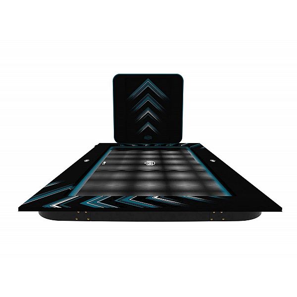 Батут Berg Ultim Elite FlatGround 500см Black + AeroWall 2x2 Black