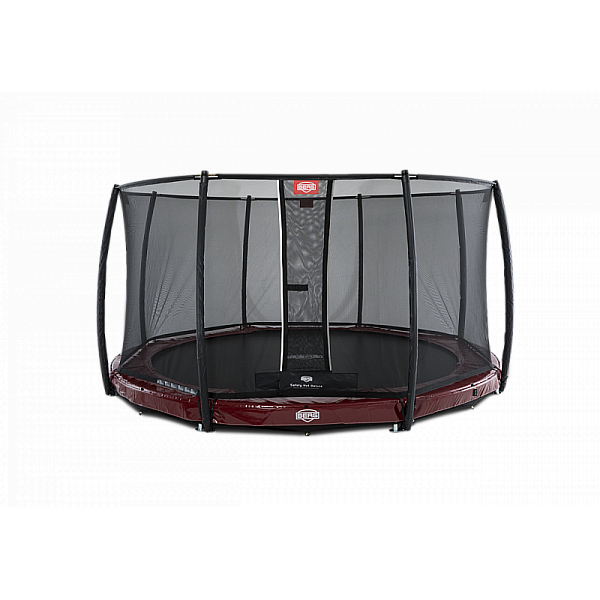 Батут Berg InGround Elite Red 430см с сеткой Deluxe