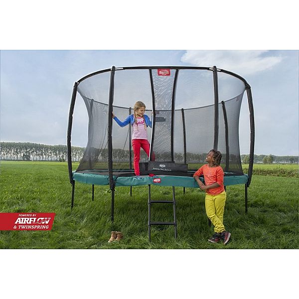 Батут Berg Champion 430см Grey Levels із сіткою DLX XL