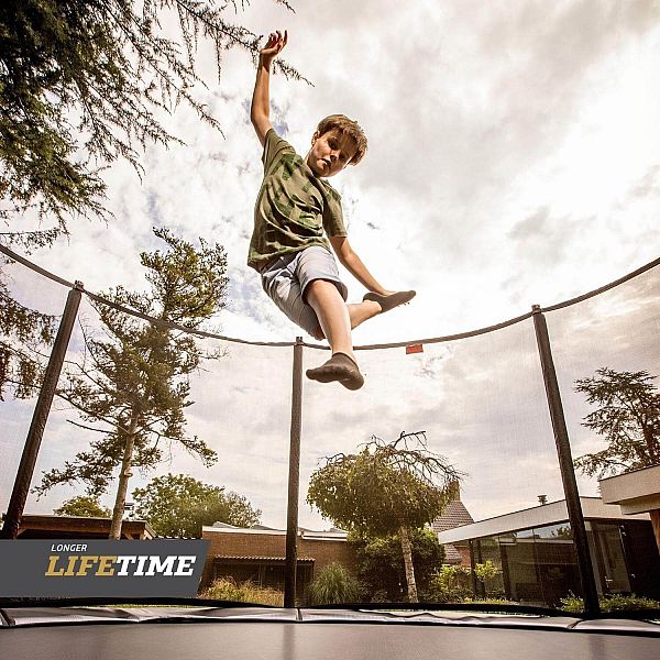 Батут Berg Favorit 430см Black із сіткою Comfort