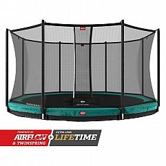 Батут Berg InGround Champion Green 380cm сеткою Comfort