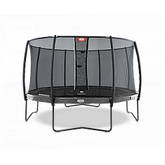 Батут Berg Elite 380см Grey з сіткою Deluxe