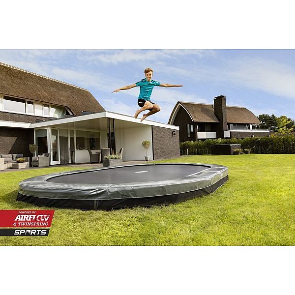 Батут Berg Grand Elite InGround 520см Grey