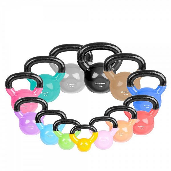 Вінілова гиря inSPORTline Kettlebell 10кг