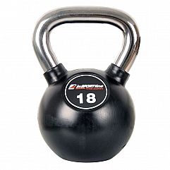 Обгумована гиря inSPORTline Kettlebell Profi 18кг