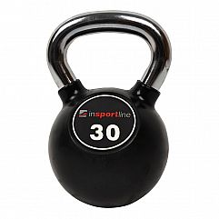 Обгумована гиря inSPORTline Kettlebell Profi 30кг