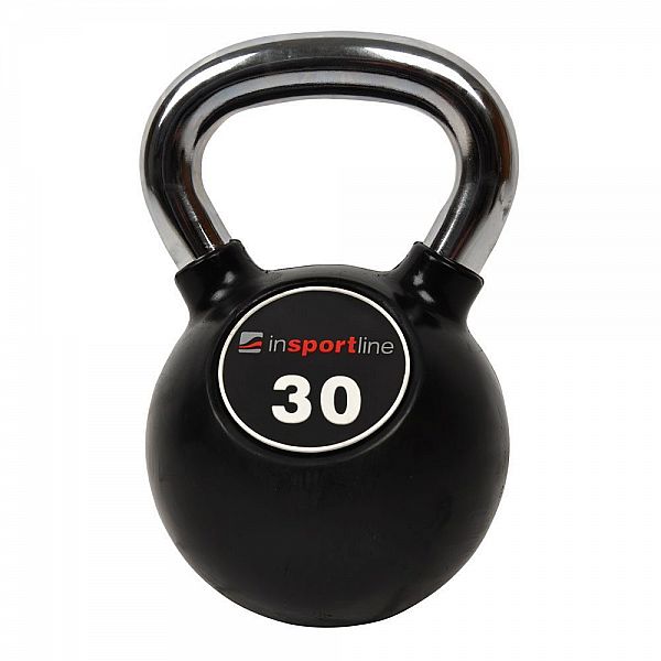 Обрезиненная гиря inSPORTline Kettlebell Profi 30кг