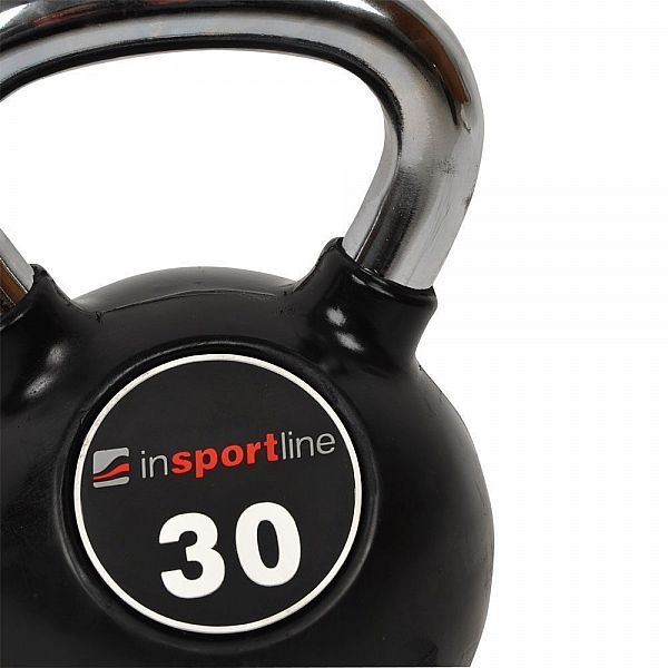 Обгумована гиря inSPORTline Kettlebell Profi 30кг