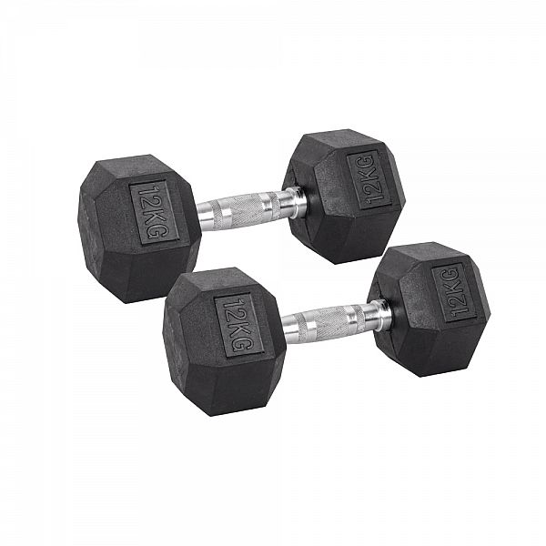 Набір шестигранних гантелей inSPORTline Hexsteel 2 x 3-40 кг