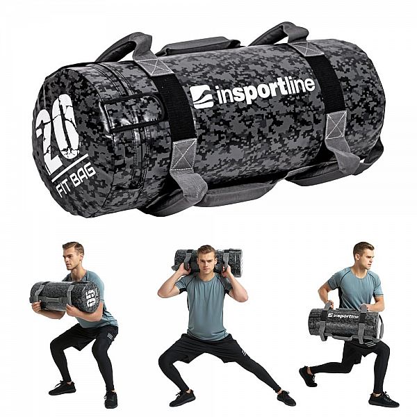 Мешок с песком для тренировок Fitness Crossfit inSPORTline Fitbag Camu 20кг