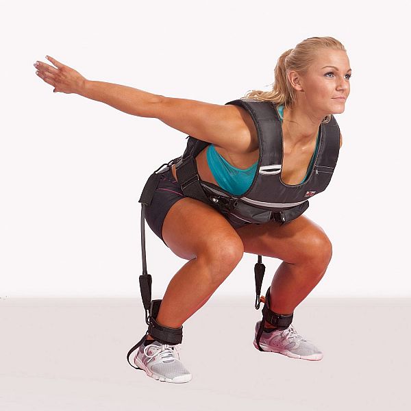 Body Sculpture тренировочный желет POWER 10кг с регулируемой нагрузкой BB 966U