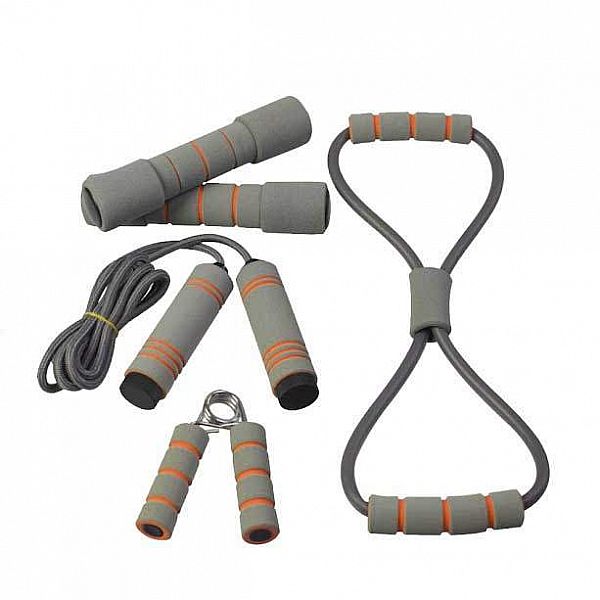 Набор для тренировок LiveUp Training Set Gray+Orange  (LS3516)