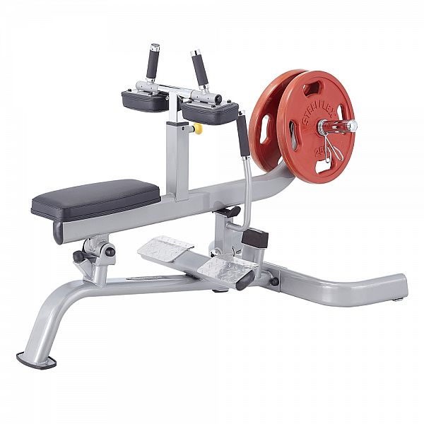 Тренажер для підйому литкових м'язів сидячи Steelflex PlateLoad Line PLSC