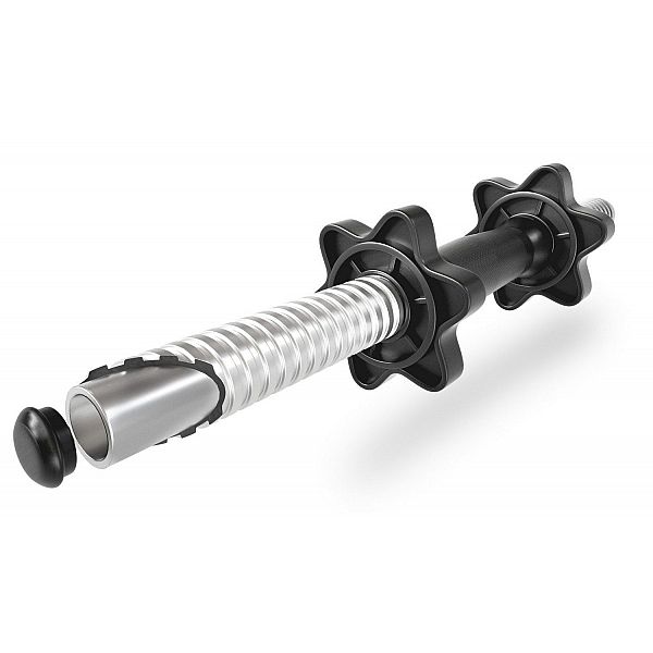 Штанга та гантелі Iron Body 110кг + рукавички