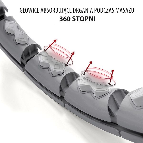 Хула-хуп з обважнювачем та лічильником HMS HHW06 чорний