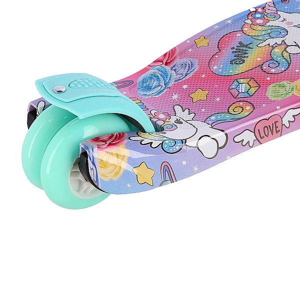 Самокат дитячий Nils Fun HLB15A м'ятний