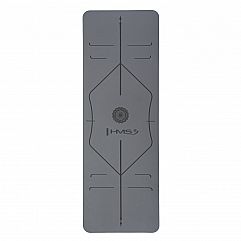 Килимок для йоги YM10 HMS, сірий