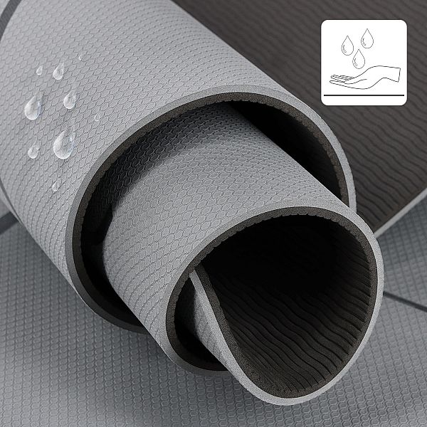 Килимок для йоги YM10 HMS, сірий