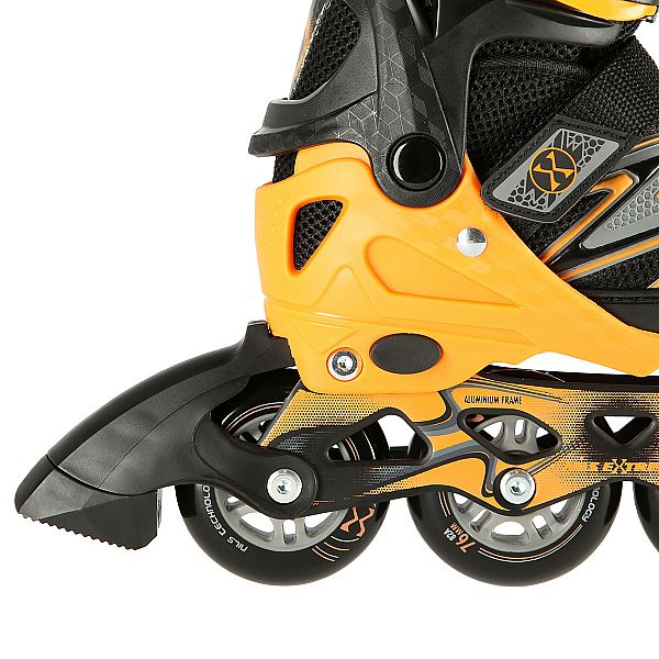 Роликові ковзани Nils Extreme NA11010 розм. S 31-34 чорно-оранжевий