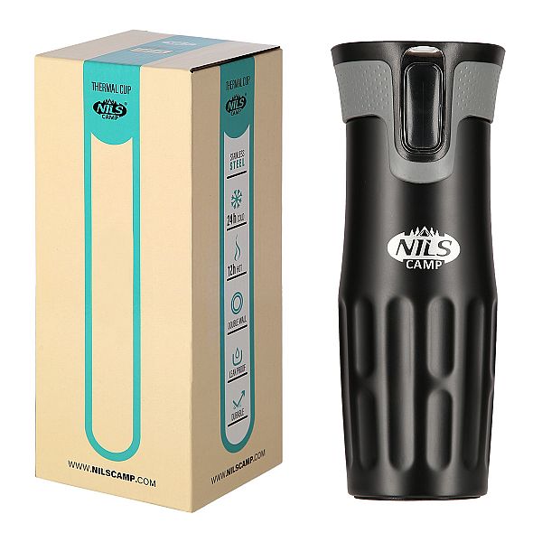 Термочашка Nils NCC06 чорна