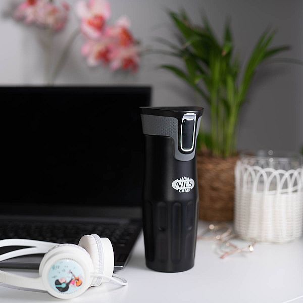 Термочашка Nils NCC06 чорна