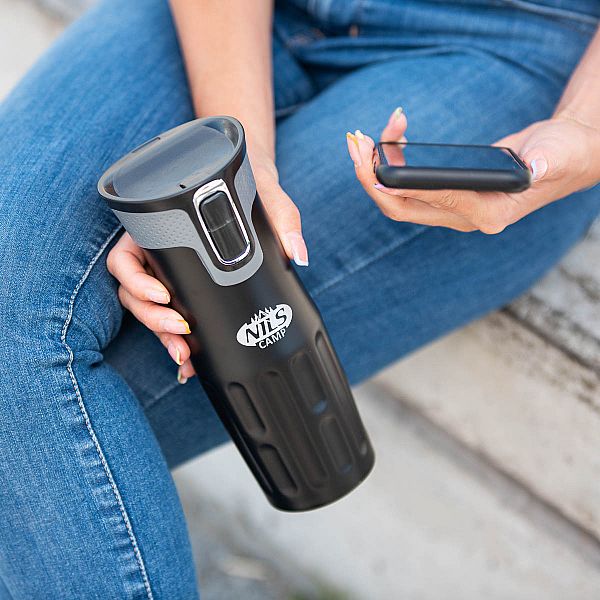 Термочашка Nils NCC06 чорна