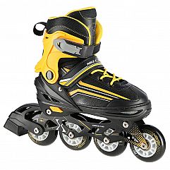 Роликові ковзани 2в1 Nils Extreme NH18190 розм. S 29-33 чорно-оранжевий