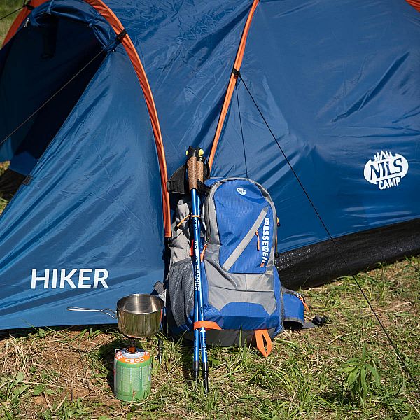 Палиці для трекінгу/скандинавської ходьби Nils NW607 синій