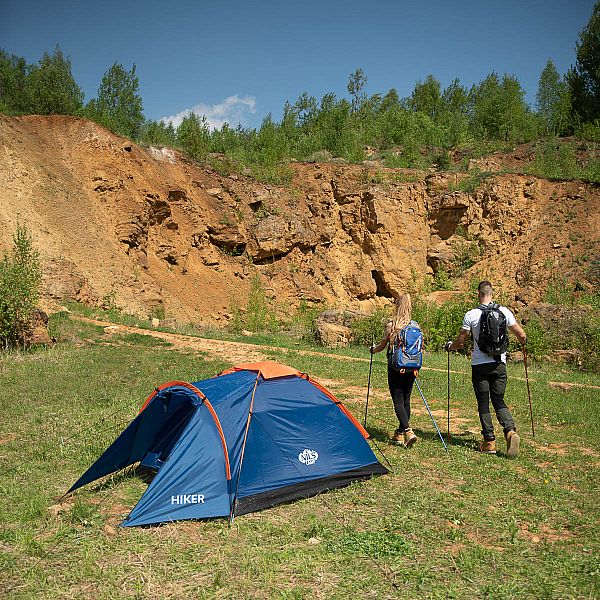 Палиці для трекінгу/скандинавської ходьби Nils NW607 синій