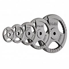 Диск чавунний з хватами 31мм HMS THM1 Hammertone 1.25кг