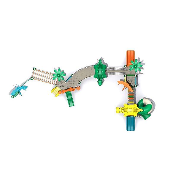 Игровой комлекс-площадка для детей Dinosaur Series HDS-ZLJ103