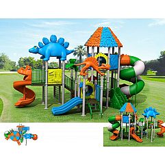 Игровой комлекс-площадка для детей Dinosaur Series HDS-ZLJ105