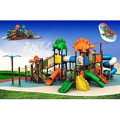 Игровой комлекс-площадка для детей Dinosaur Series HDS-ZLJ109