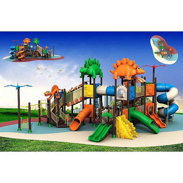 Игровой комлекс-площадка для детей Dinosaur Series HDS-ZLJ109