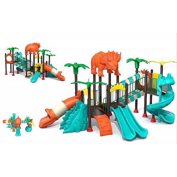 Игровой комлекс-площадка для детей Dinosaur Series HDS-ZLJ1150