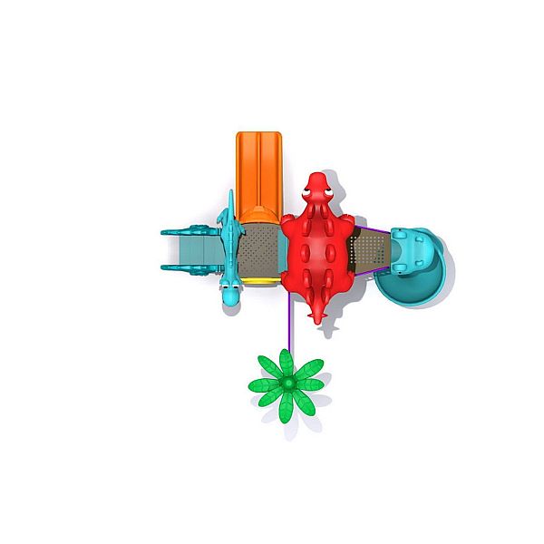 Игровой комлекс-площадка для детей Dinosaur Series HDS-ZLJ116