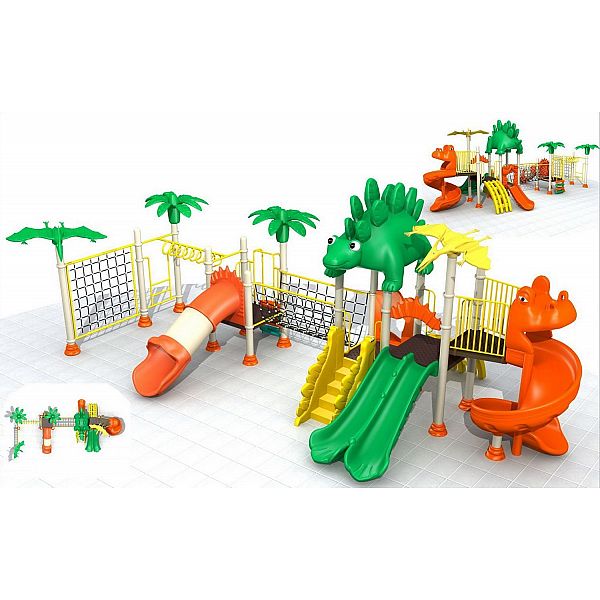 Игровой комлекс-площадка для детей Dinosaur Series HDS-ZLJ1182