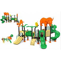 Игровой комлекс-площадка для детей Dinosaur Series HDS-ZLJ1190