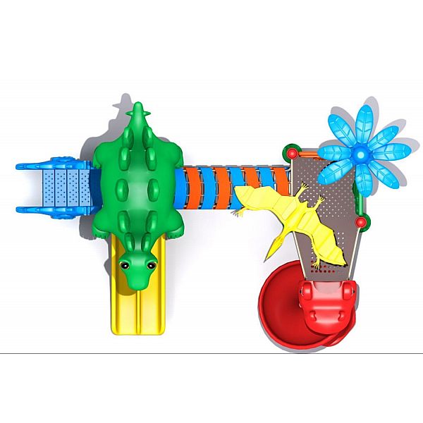 Игровой комлекс-площадка для детей Dinosaur Series HDS-ZLJ124