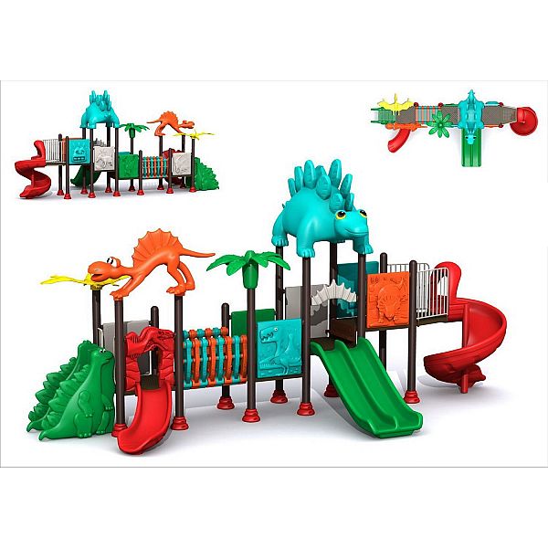 Игровой комлекс-площадка для детей Dinosaur Series HDS-ZLJ150