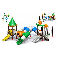 Игровой комлекс-площадка для детей Castle Seies HDS-CB107