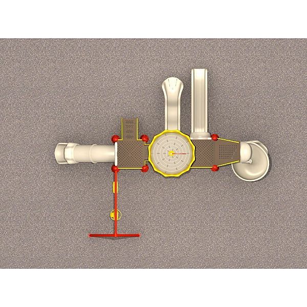 Ігровий комплекс для дітей Castle Seies HDS-CB1197